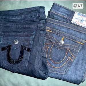 True Religion Women's Blue Jeans